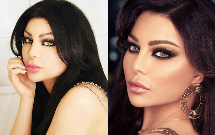 عارضة أزياء سورية تلقب ب " شبيهة هيفا"