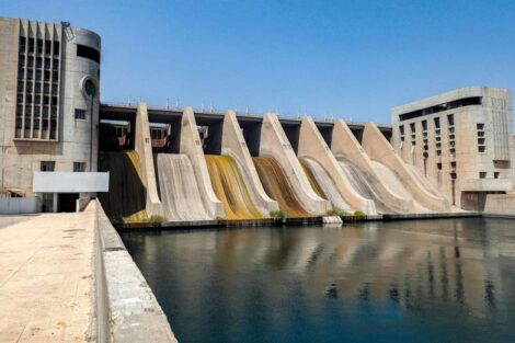 Euphrates dam