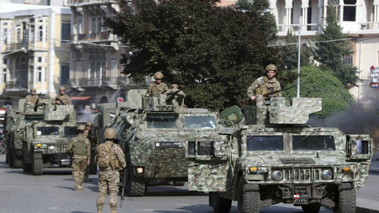 الجيش اللبناني يعلن تحرير المواطن السعودي بعد اختطافه أمس وسط بيروت