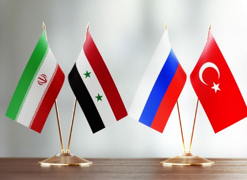 جتماع سوري- تركي- روسي- إيراني