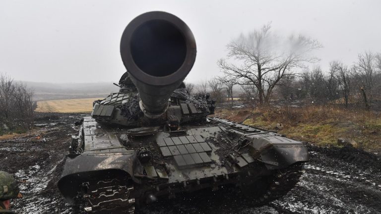 قافلة أسلحة أوكرانية