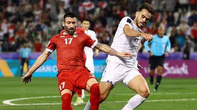 سوريا تخرج بنقطة من مباراتها مع أوزباكستان في كأس آسيا